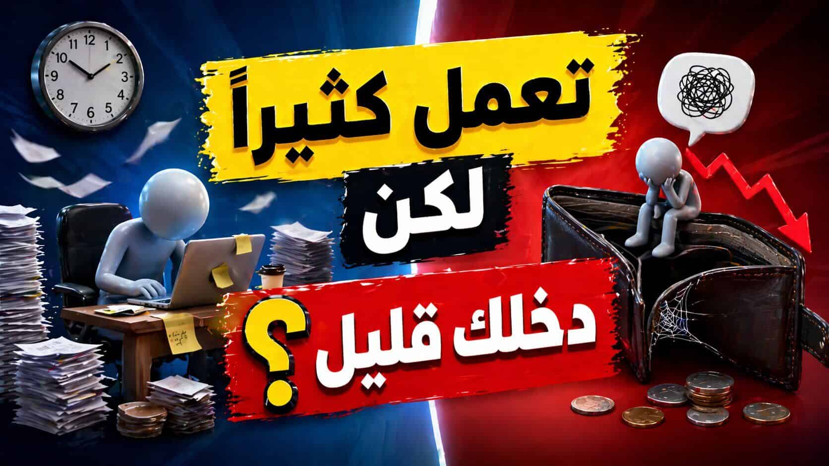 لمقدمي الخدمات: تعمل كثيرًا لكن دخلك قليل؟