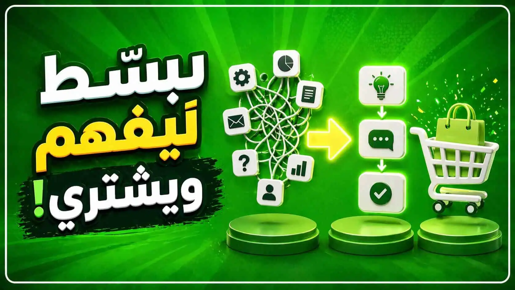 كيف تبسّط خدمتك ليَفهمها العميل ويشتري؟