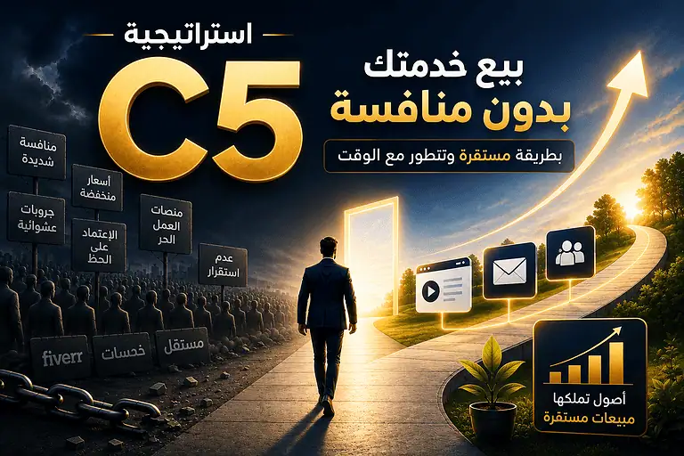برنامج C5 لبيع خدمتك بدون منافسة