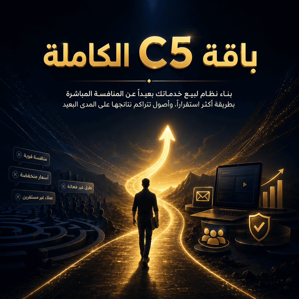 برنامج C5 لبيع خدمتك بدون منافسة