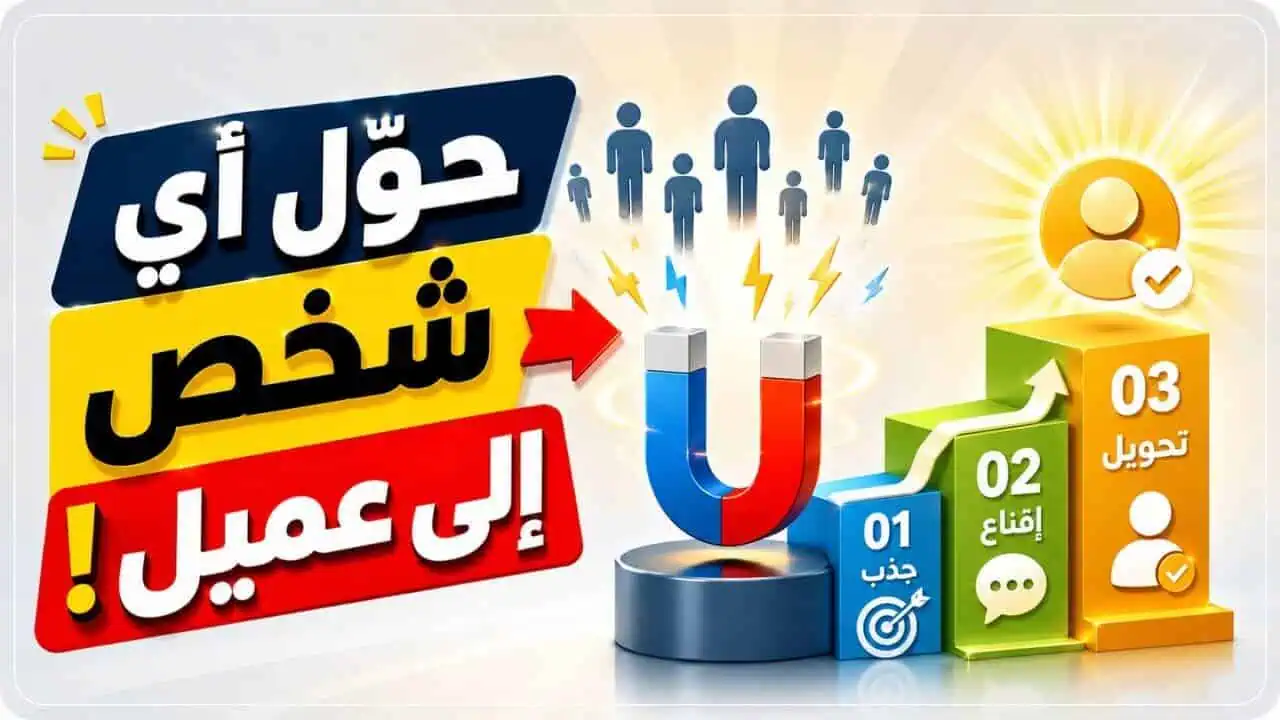 خطوات تحويل العملاء المحتملين إلى مشترين